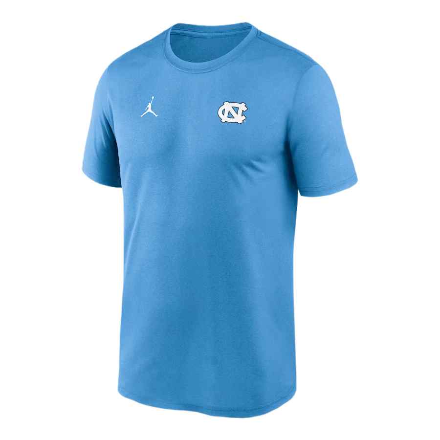 Jordan Jordan North Carolina Sideline Legend Small Logo Men's Jordan Brand Dri FIT College T Shirt