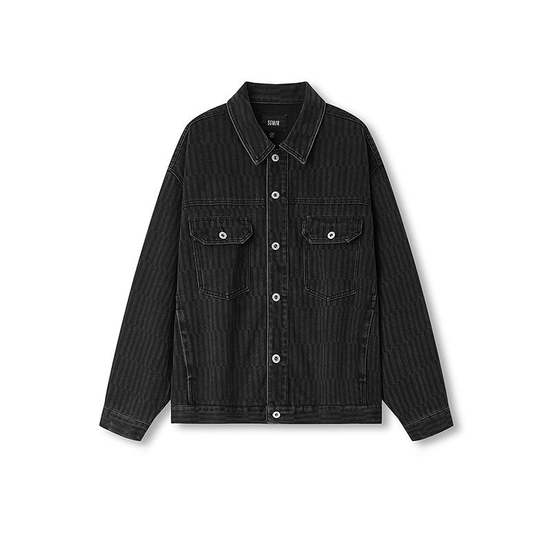 Semir Semir Denim Jackets Men's Lapel Moderate Other
