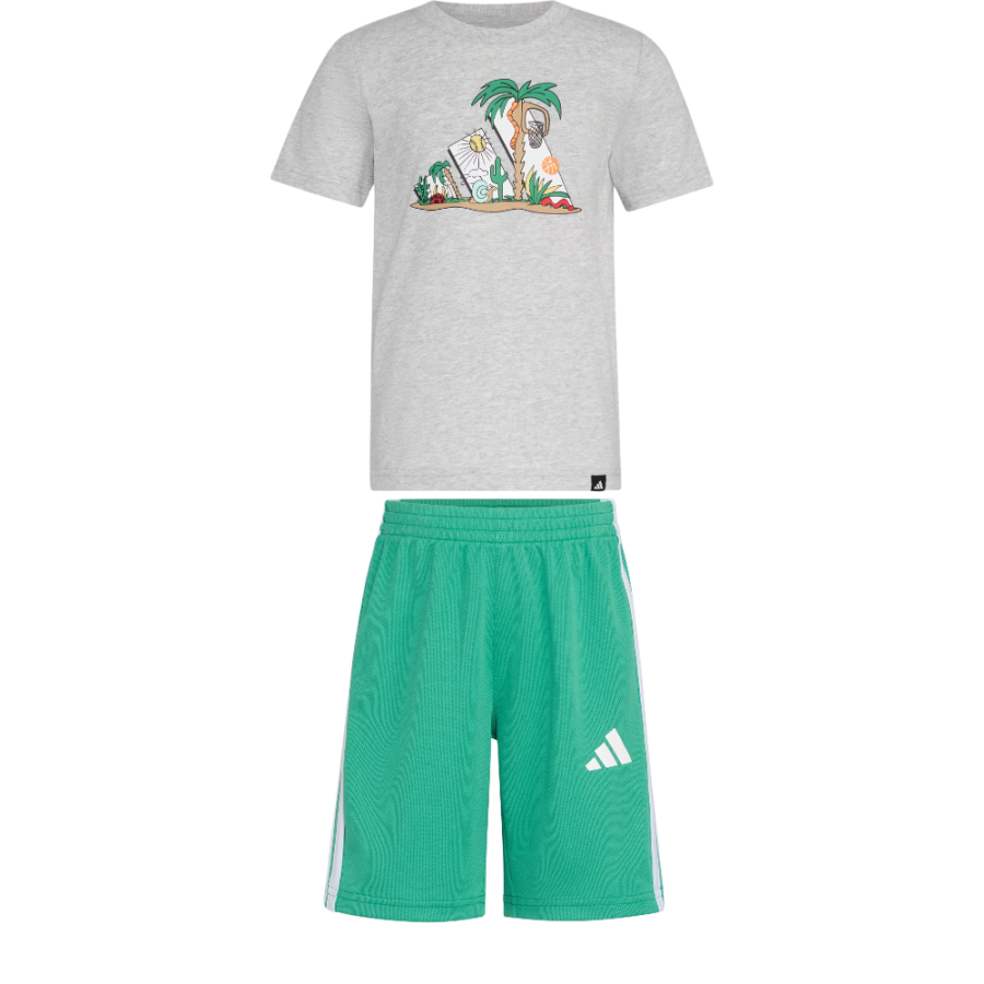 Adidas Adidas Casual Sportswear Sportswear3 Stripes 2 Piece Set Kids'