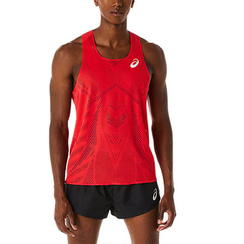 ASICS Asics TRACK ELITE ACTIBREEZE Tank Top Men's Red