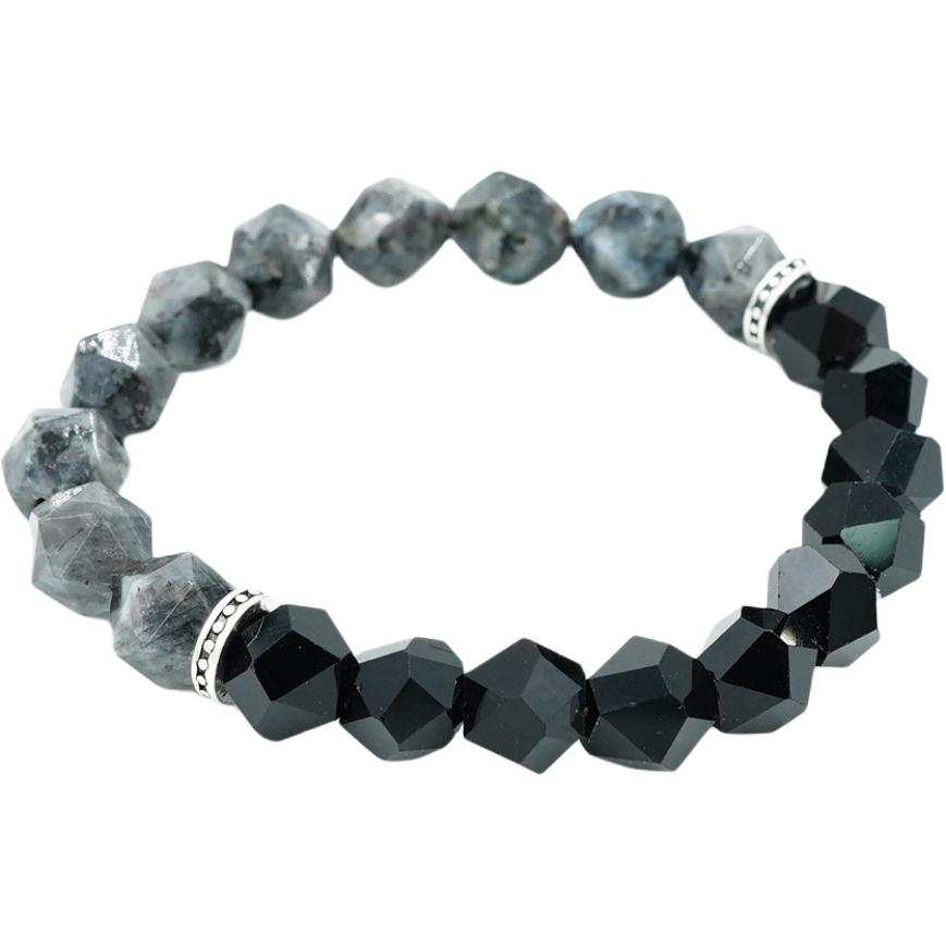 PAUL COSTELLOE Obsidian Beaded Bracelets Unisex