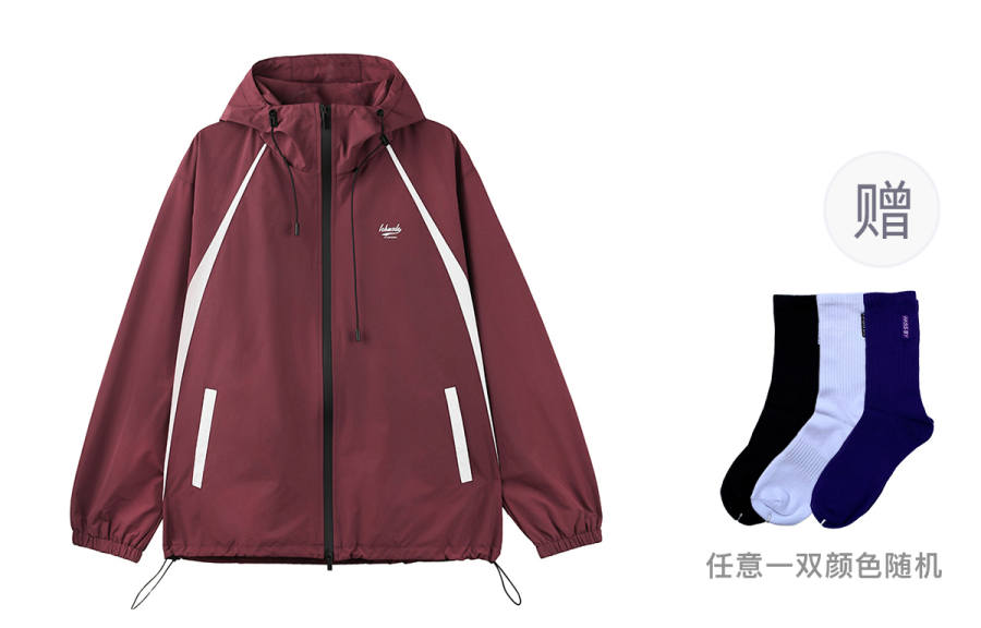 ICH MODE Windbreaker Jackets Women's Hooded Moderate Other