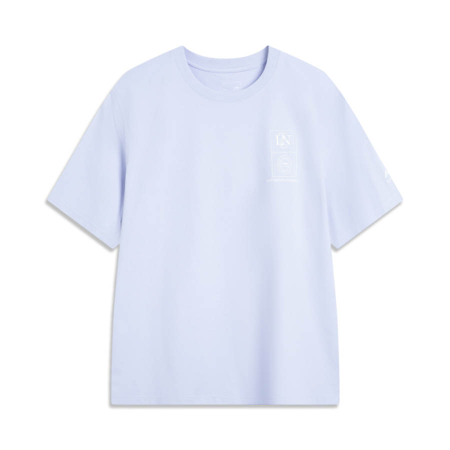 Li-Ning Li Ning Sports Life Collection T Shirt Men's Frost Blue