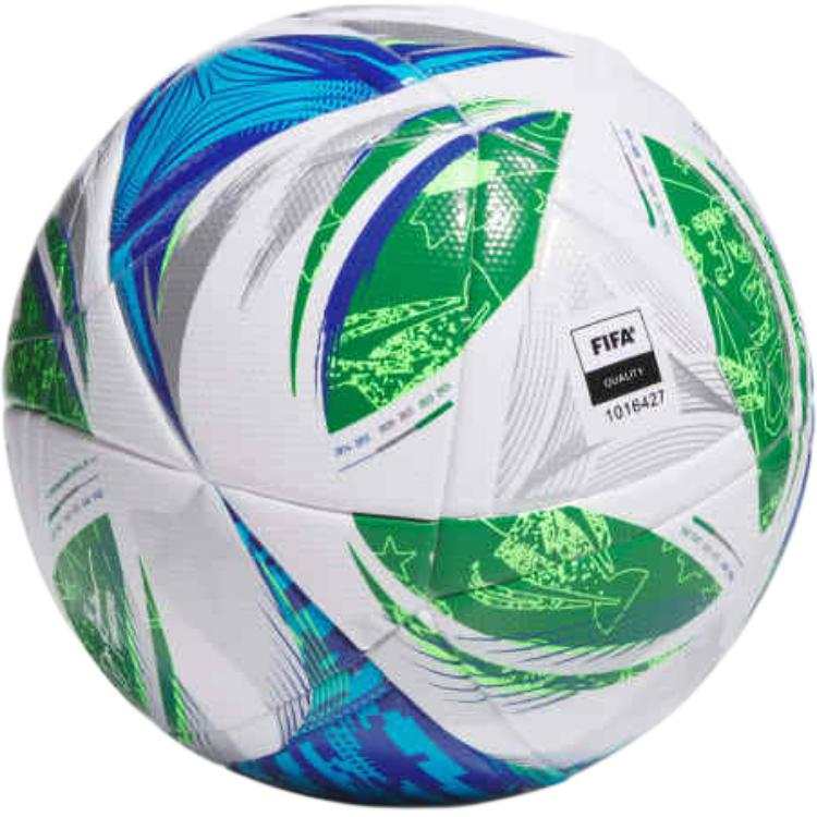 Adidas Adidas Size 5 Soccer Ball TPU Hand Stitched Soccer Ball Unisex White/Blue/Green