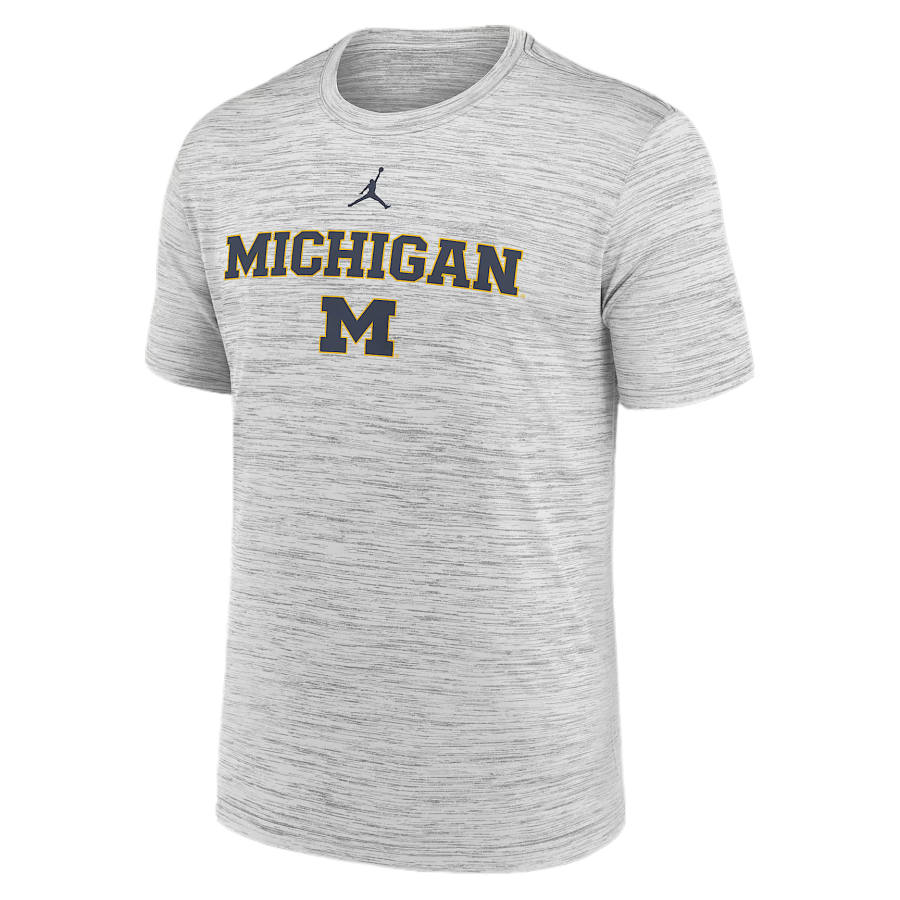Jordan Jordan Michigan Sideline Velocity Men's Jordan Brand Dri-FIT College T-Shirt