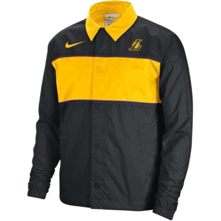 Nike Nike Nba Los Angeles Lakers Courtside Full Snap Lightweight Loose Fit Jacket