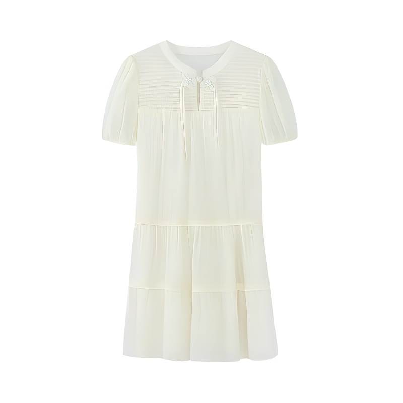 SYEEE WITH U Short Sleeved Dress Women's