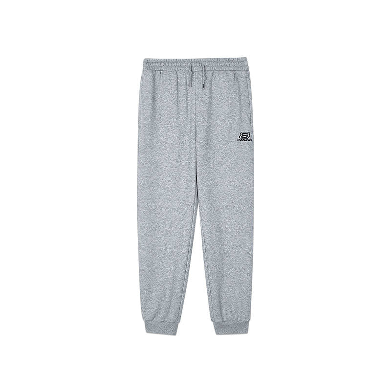 Skechers Versatile Minimalist Fashion Elastic Cuff Fleece Lined Knitted Sweatpants Men's