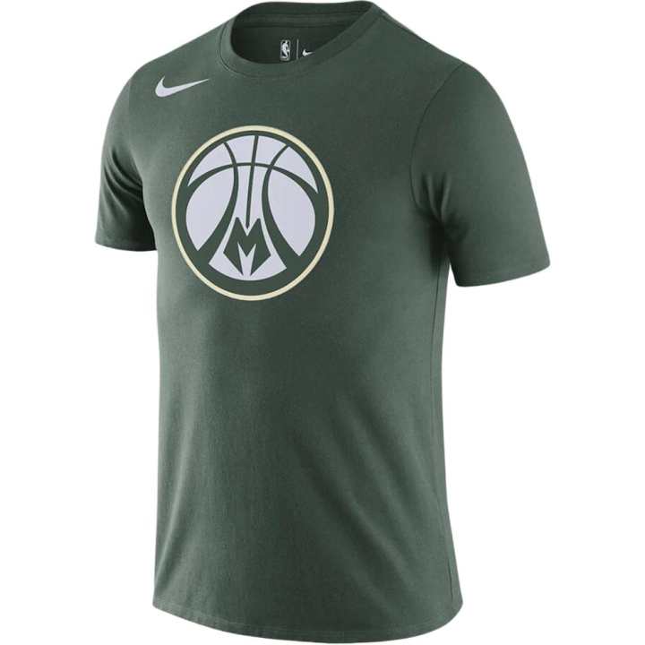Nike Nike Nba Milwaukee Bucks Logo Dri Fit T shirt