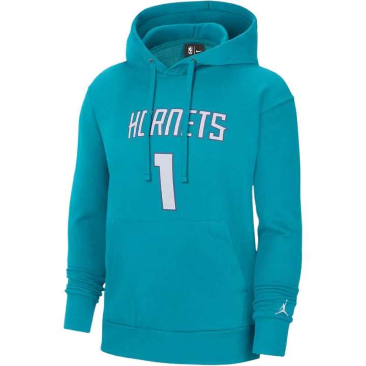 Jordan Jordan Nba Charlotte Hornets Lamelo Ball Fleece Pullover Hoodie