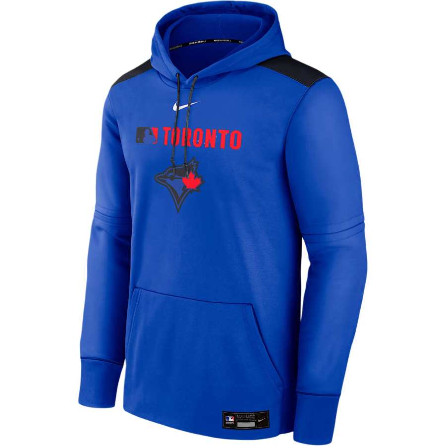 Nike Nike Toronto Blue Jays Authentic Collection City Connect Men's Nike Therma Mlb Pullover Hoodie
