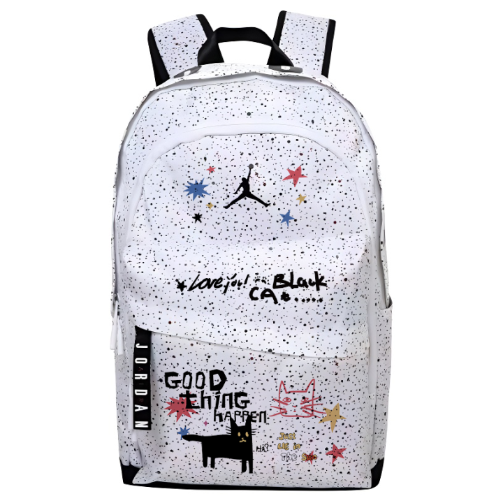 Jordan Jordan Polyester Backpack Regular Unisex Baby's Breath