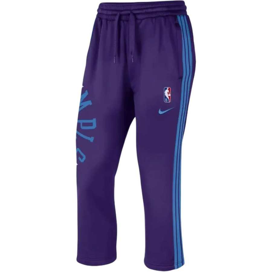 Nike Nike Nba Women's Los Angeles Lakers Fleece Mid Calf Length Pants Purple
