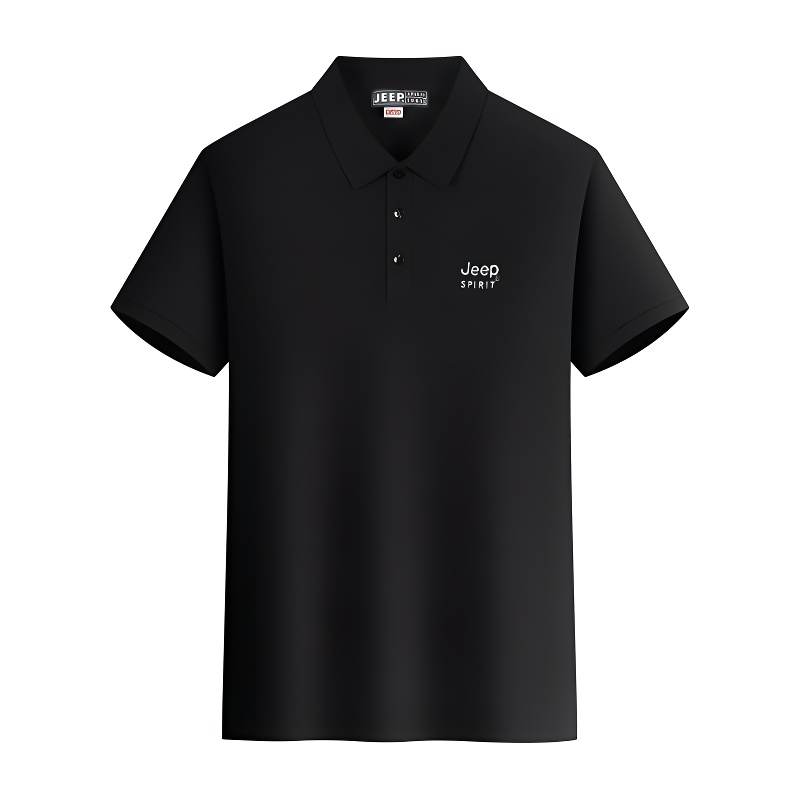 JEEP SPIRIT Polo Shirts Unisex Lapel Moderate