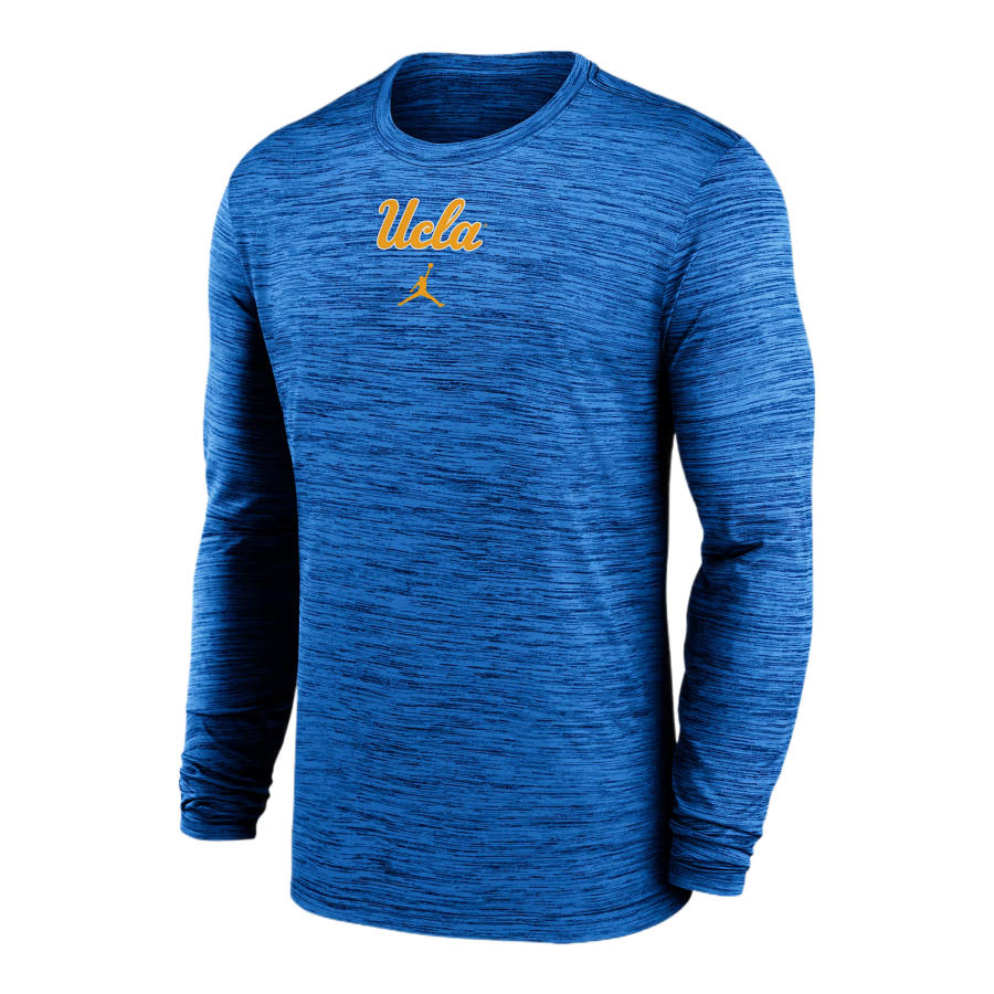 Jordan Jordan Ucla Sideline Velocity Men's Jordan Brand Dri FIT College Long Sleeve T Shirt