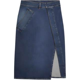 Stella McCartney Denim Short Skirts Women's Blue Moderate Mid Length Other