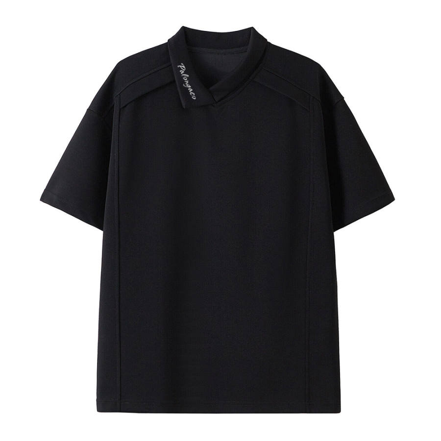PAL ONGACO Polo Shirts Unisex Polo Collar Moderate Straight Fit