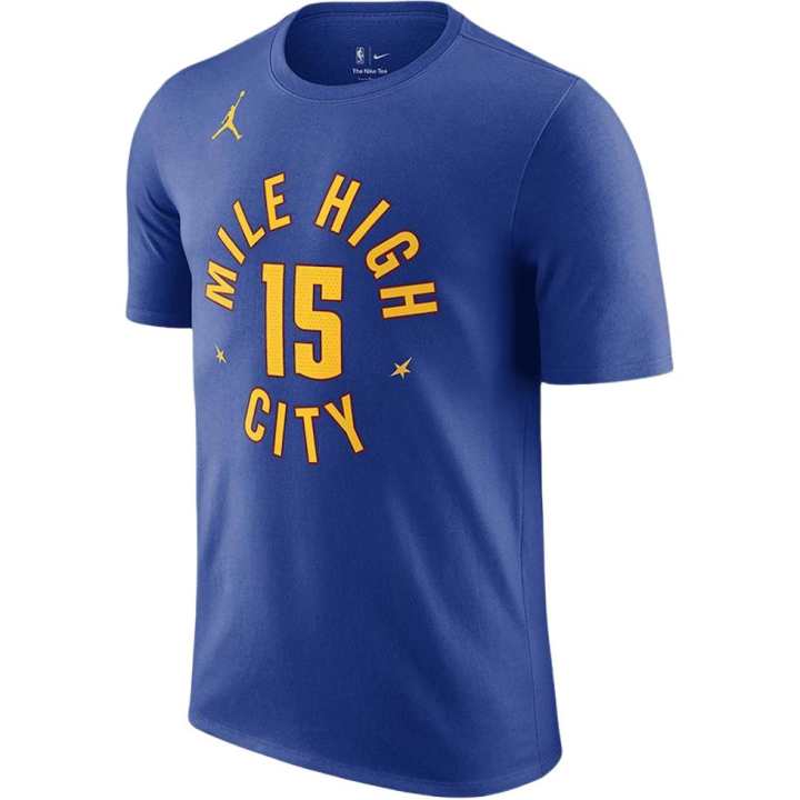Jordan Jordan Nba Denver Nuggets Nikola Jokic Mile High Statement T shirt