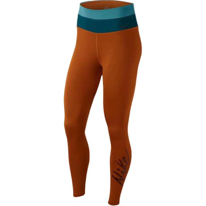Nike Nike Women's Power 7/8 Tight Hbr Leggings Brown
