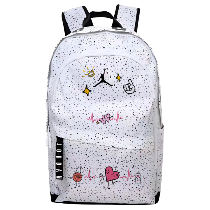 Jordan Jordan Polyester Backpack Unisex Baby's Breath