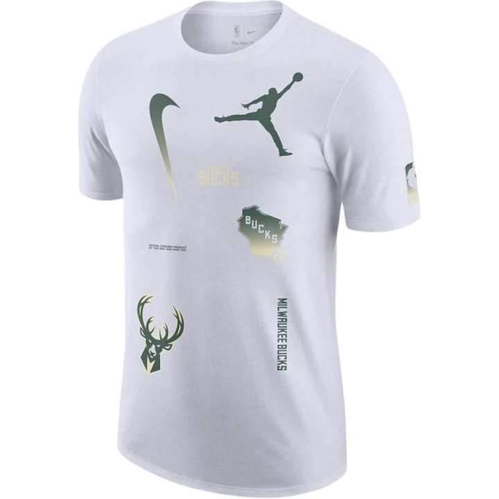 Jordan Jordan Nba Milwaukee Bucks Courtside Statement Editiion T shirt