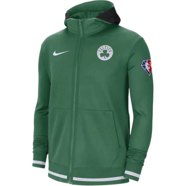Nike Nike Nba Boston Celtics Showtime Dri Fit Full Zip Hoodie