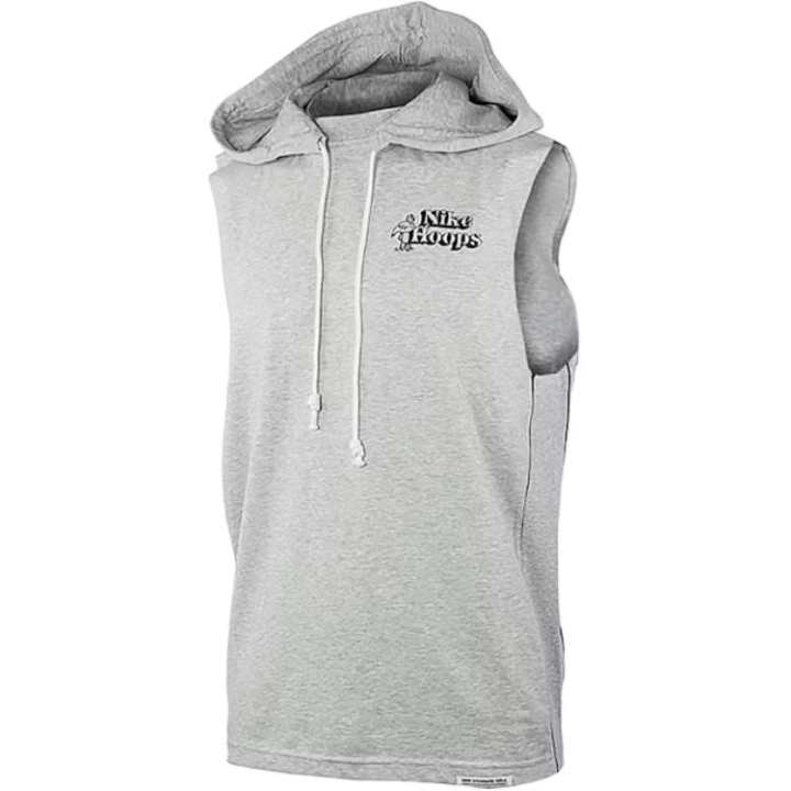 Nike Nike Basketball Standard Issue Dri Fit Loose Fit Hooded T shirt