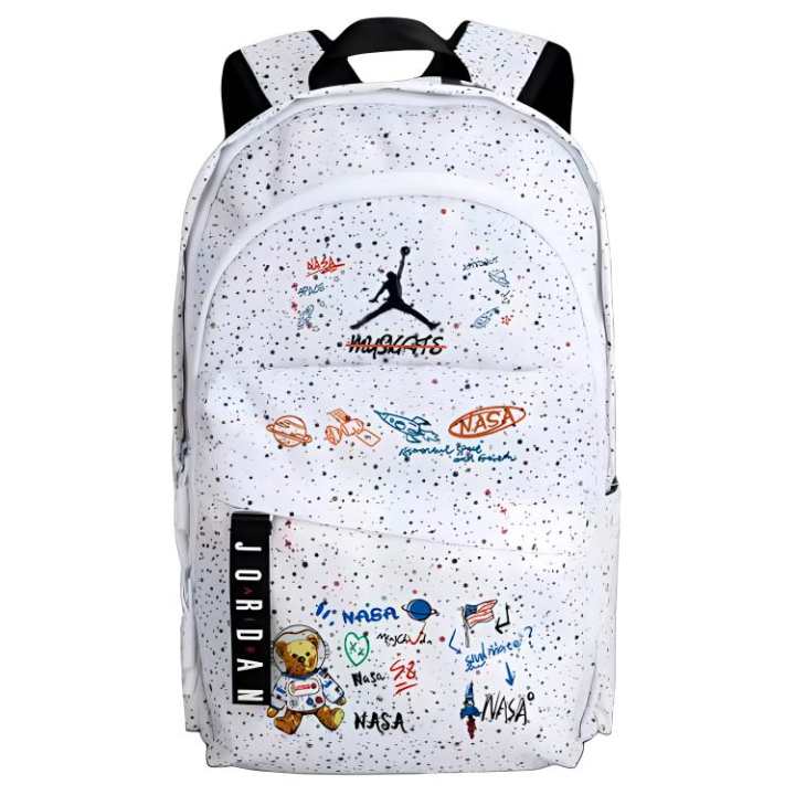 Jordan Jordan Polyester Backpack Regular Unisex Baby's Breath