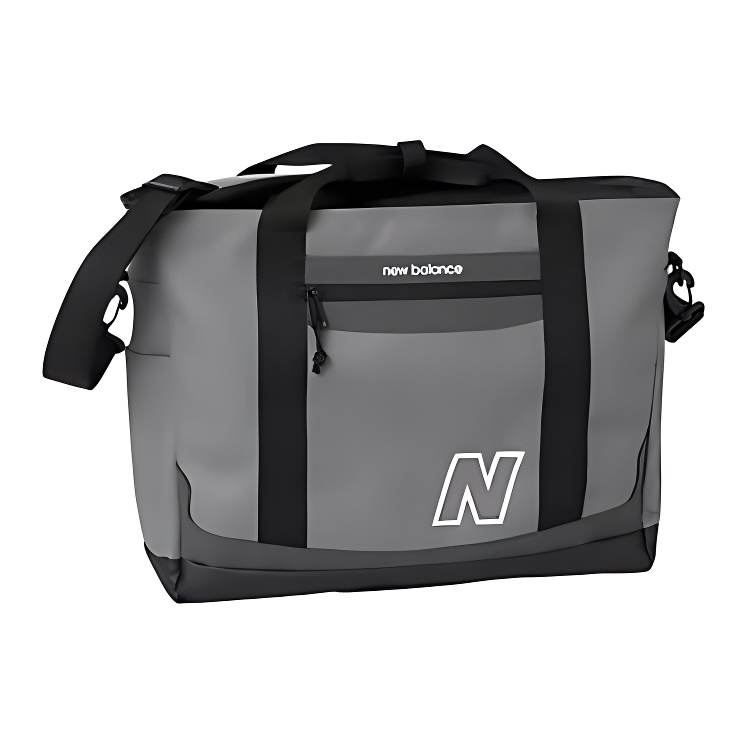 New Balance New Balance Polyurethane Tote Bag, Shopping Bag, Shoulder Bag, Crossbody Bag, Handbag Unisex Gray