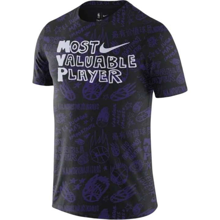 Nike Nike Courtside Printed Loose Fit Short Sleeve Loose Fit T shirt