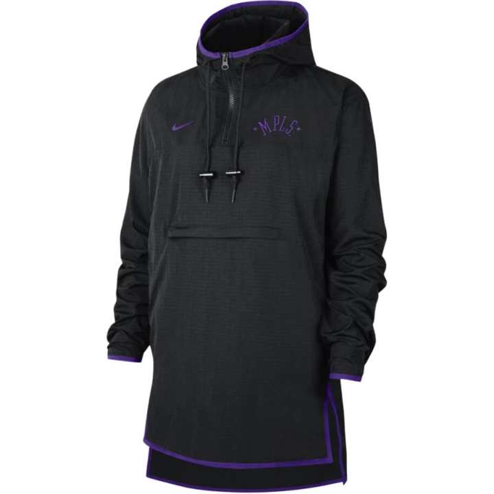Nike Nike Nba Los Angeles Lakers Courtside City Edition Jacket Black/Purple