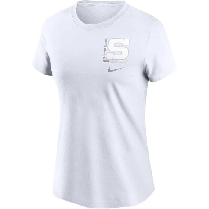 Nike Nike Penn State 2025 White Out Women's Nike College T Shirt