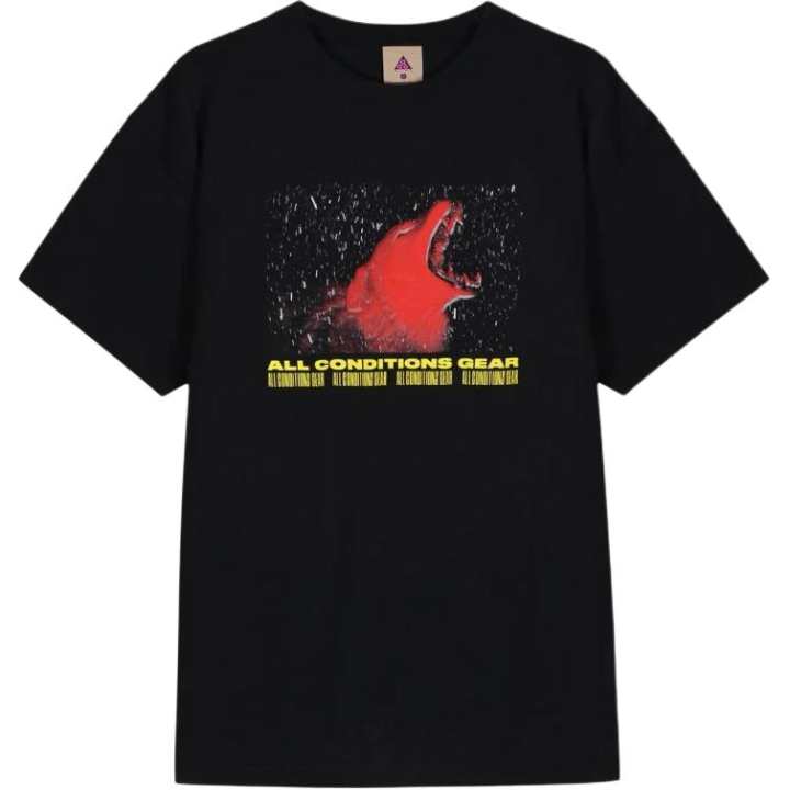Nike Nike T Shirts Men's Black Crew Neck