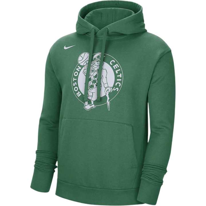 Nike Nike Nba Boston Celtics Essential Fleece Pullover Loose Fit Hoodie