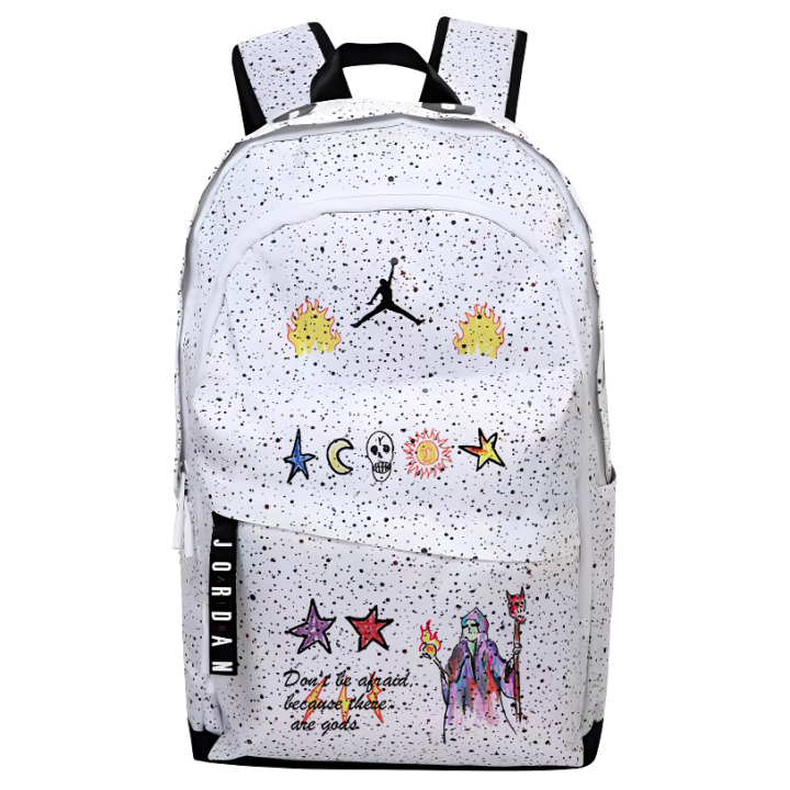 Jordan Jordan Polyester Backpack Unisex Baby's Breath