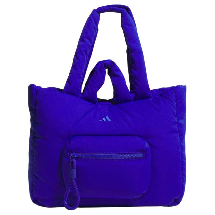 Adidas Adidas Polyester Tote Bag, Shopping Bag, Handbag Regular Women's Clear Blue