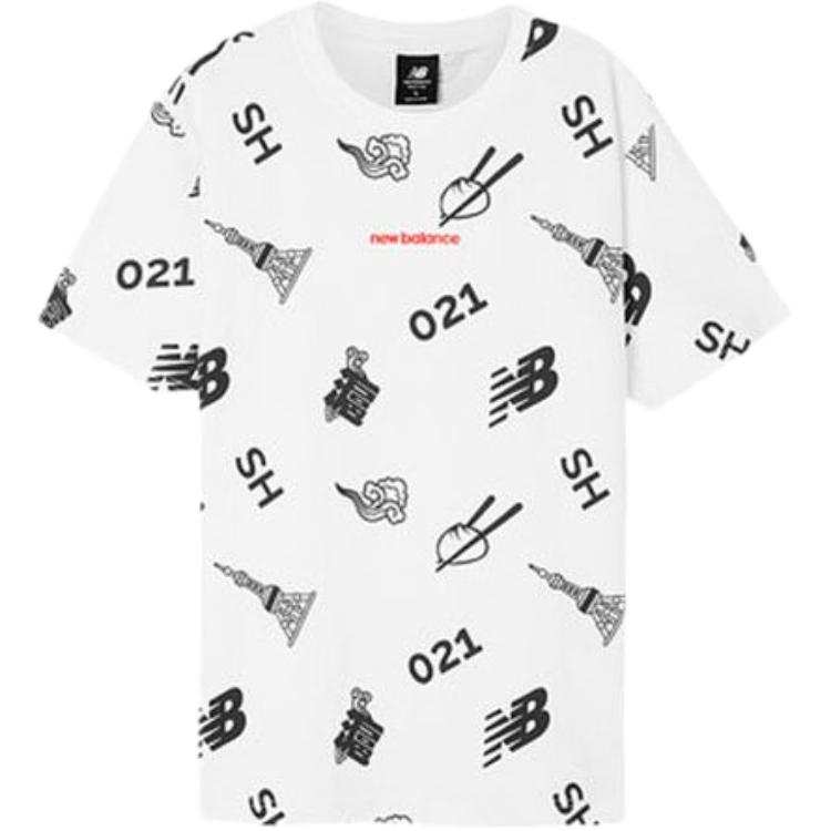 New Balance New Balance T Shirt Unisex White