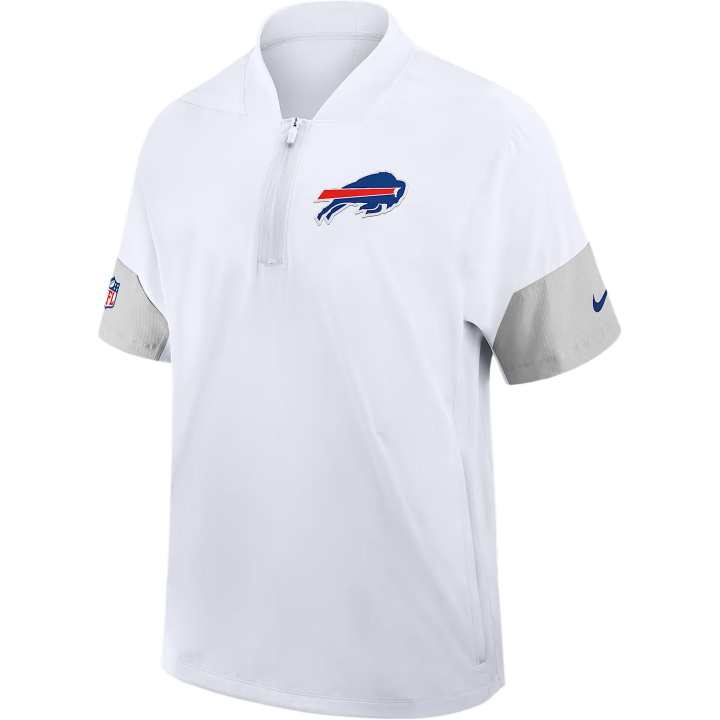 Nike Nike Buffalo Bills Sideline Coach Men's Nike Nfl 1/2-Zip Short-Sleeve Jacket