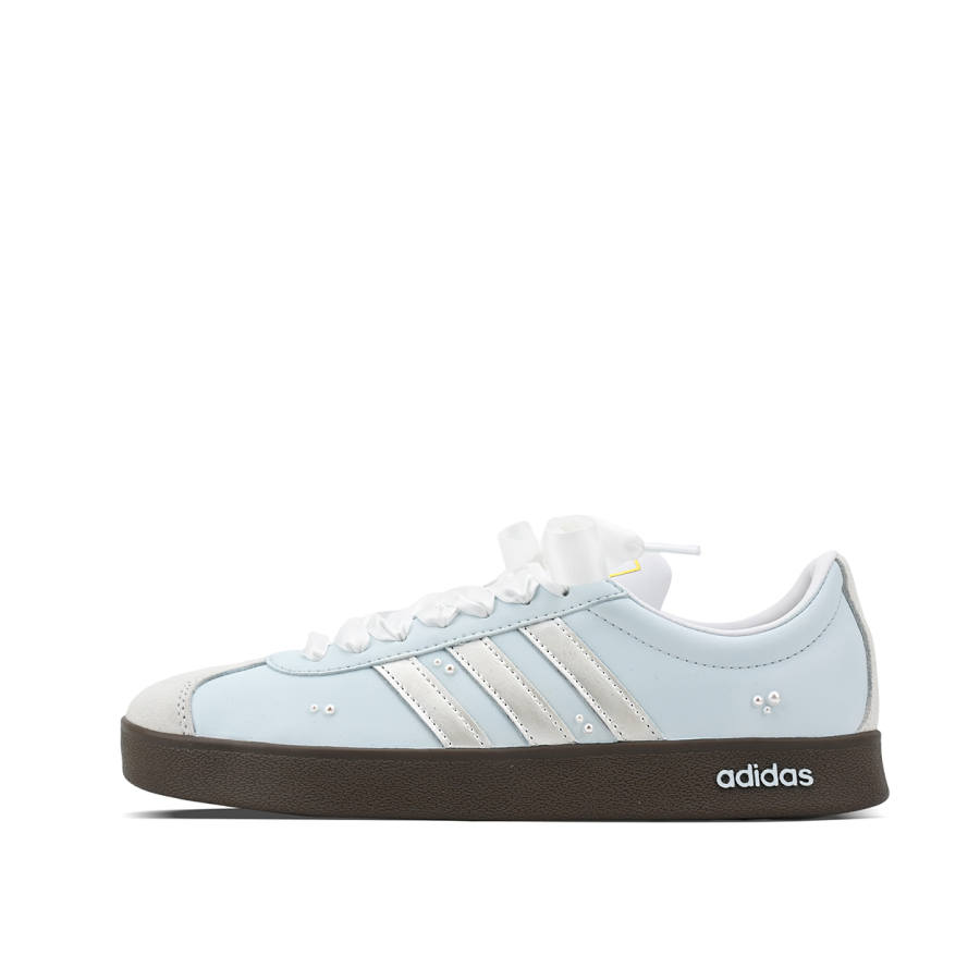 Adidas Adidas VL COURT 2.0 Low top Skateboard Shoes Unisex Blue Silver