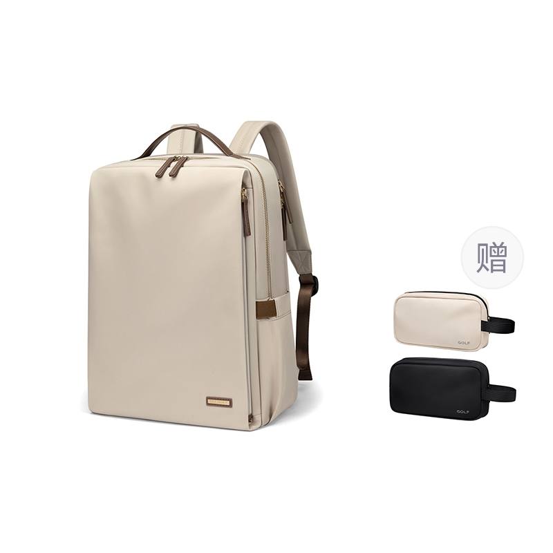 GOLF Fabric Travel Backpack 15.6 Inches Laptop Bag Students Backpack Women's Multicolor