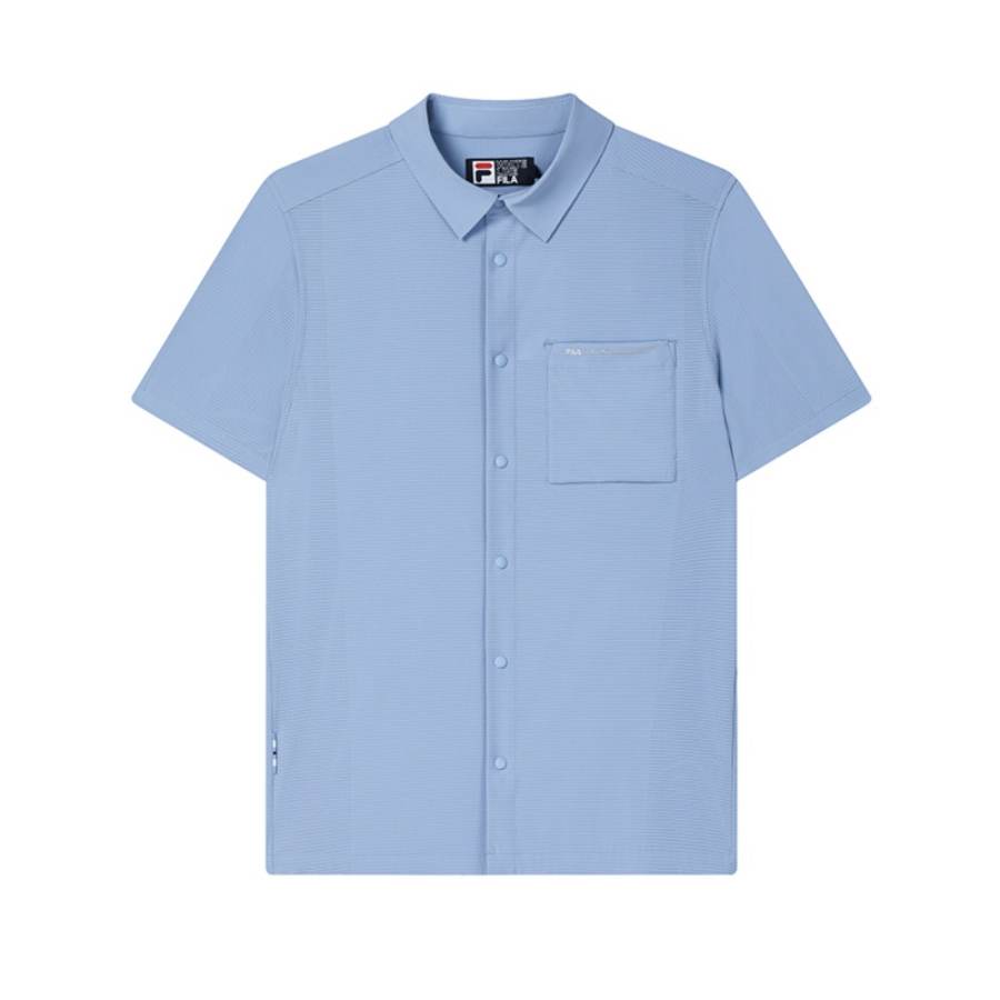 FILA WHITE Shirt Men's The Wind Is Blue