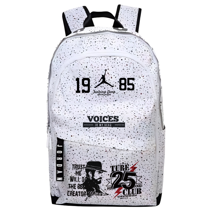 Jordan Jordan Polyester Backpack Unisex Baby's Breath
