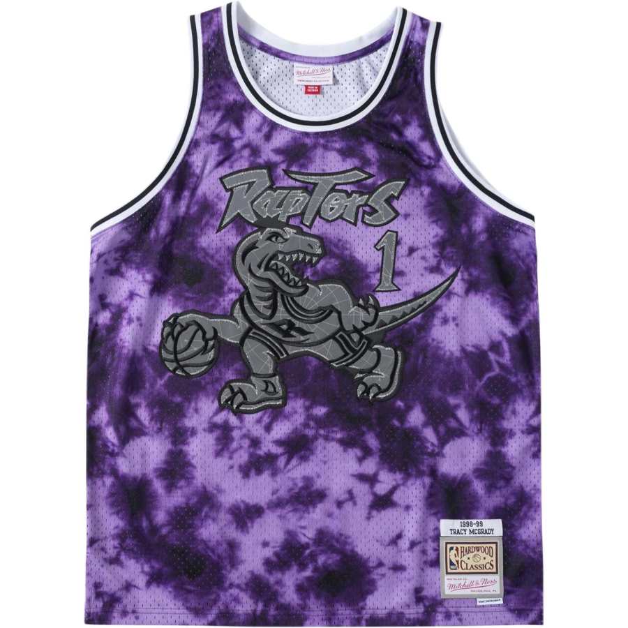 Mitchell Ness Mitchell Ness "NBA Raptors 1998 Tracy McGrady" Galaxy swingman jersey