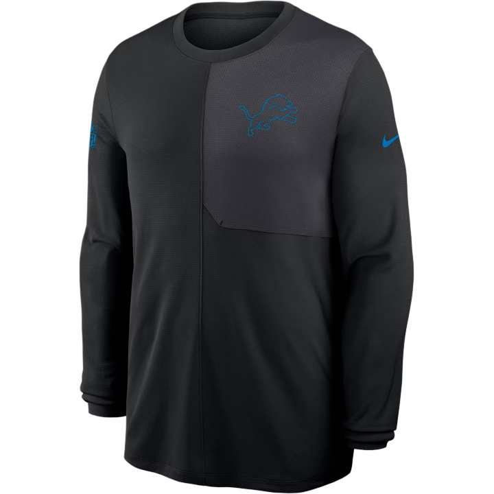 Nike Nike Detroit Lions Sideline Coach Men's Nike Dri-FIT Nfl Long-Sleeve Top