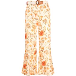 Zimmermann Junie floral-print linen trousers