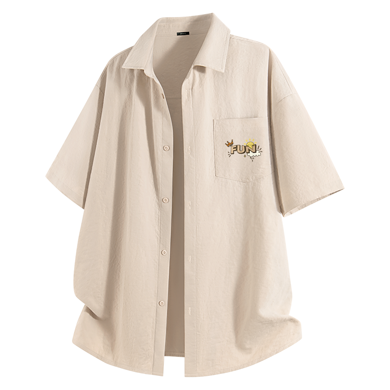 MINISO MINISO Shirts Unisex Lapel Thin Other