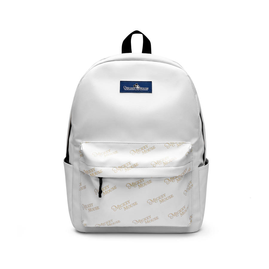 Disney Disney Mickey Mouse Fabric Backpack Unisex White/Pink/Black