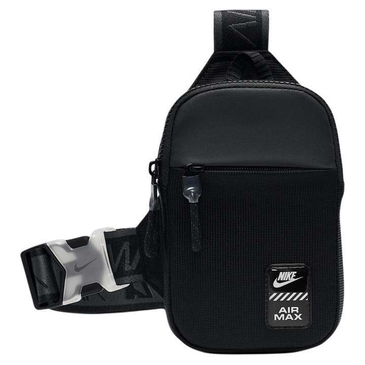 Nike Nike Nylon One Shoulder Crossbody Sling Bag Regular Unisex Black