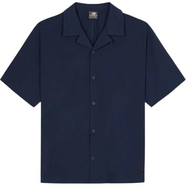 New Balance New Balance Shirts Men's Marine Blue Lapel Moderate