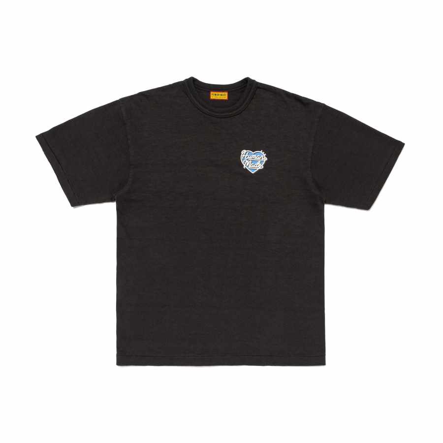 HUMAN MADE HUMAN MADE Heart Logo print T shirt